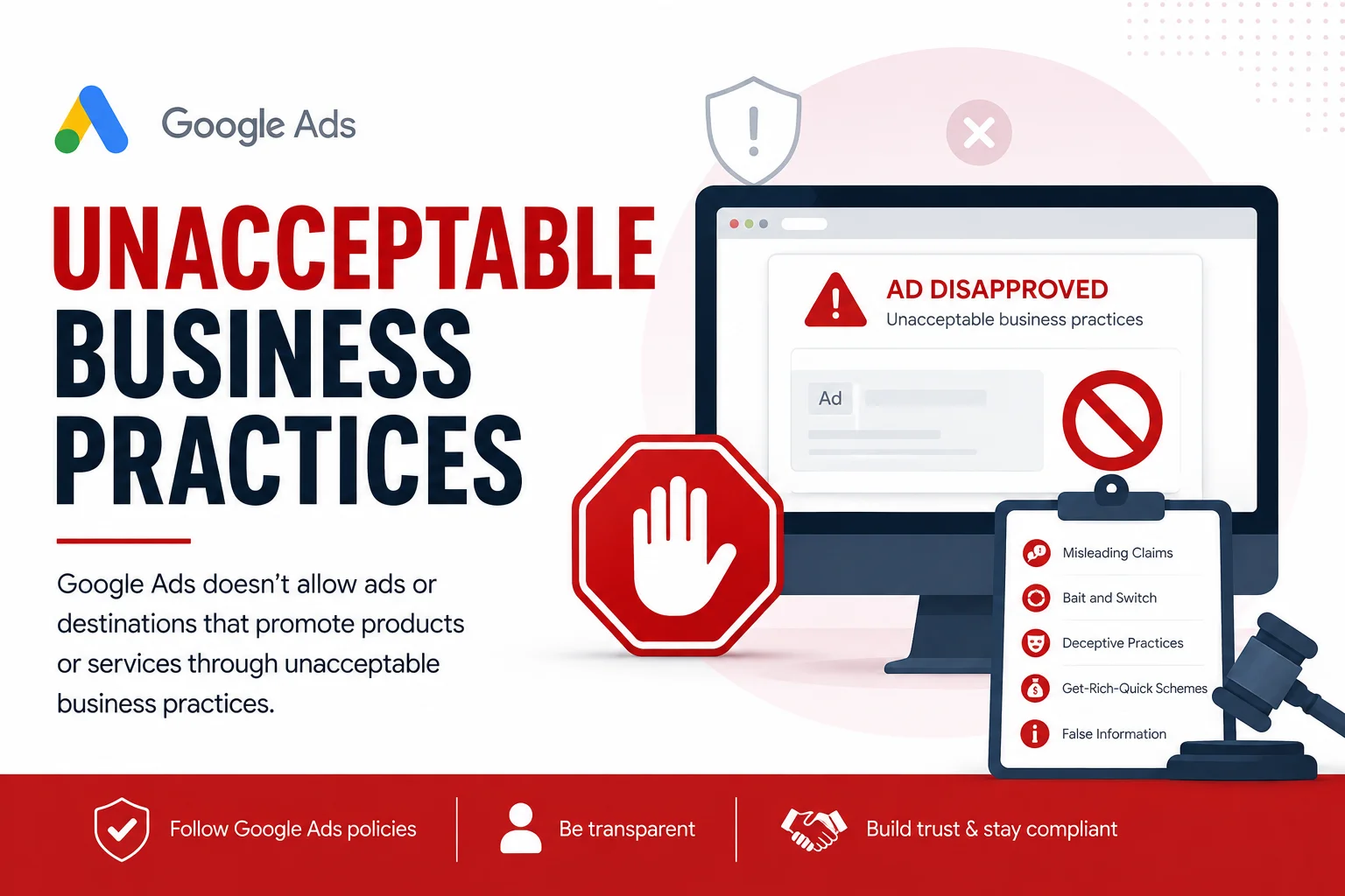 unacceptable business practices